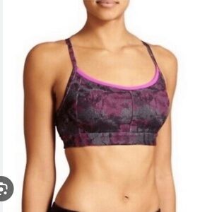 Athleta micro dot sport bra
